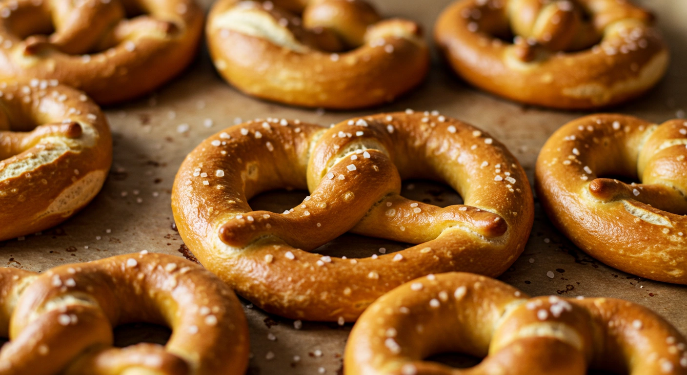 Homemade Soft Pretzels - secondary view